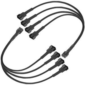 upHere PWM�t�@���p�����d���P�[�u�� 4����P�[�u�� 3�s����4�s���t�@���Ή� PC�P�[�X�t�@�����ݗp Y���^ 2�{�yFH4-2�z