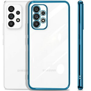 SAMSUNGGalaxyA535G�P�[�X�N���A���^�ϏՌ�SC-53CSCG15�����J�o�[�y��TPU���b�L���H�\�t�g�P�[�X�l�C�ی�J�o�[(�u���[)