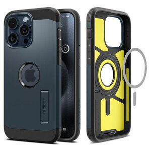 Spigen�y�n��18�N�̋Z�p�́ziPhone15ProMax�P�[�XMagsafe�Ή��X�^���h�t���ČRMIL�K�i�^�t�E�A�[�}�[�E�}�O�t�B�b�gACS06595(���^���E�X���[�g)