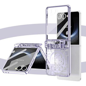 �X�}�z�g�уP�[�X�yGalaxy Z Flip7��p�z�����K���X�t�B������̌^ �q���W�ی�J�o�[ ���J�j�J���͗l �����f�U�C�� �d�t�t���[�� �����y�� 360�x�h�� �L���L�� �ϏՌ� ���C�����X�[�d�Ή� �l�c