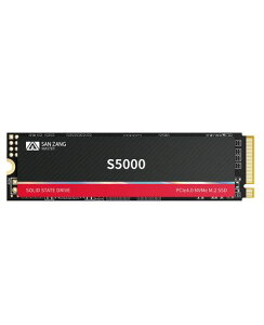 SANZANGMASTERS5000SSD512GBNVMeM.2PCIeGen4x4AM.222803DNANDNVMeSSDAǂݎ葬xő4900MB/sAݑxő2700MB/s