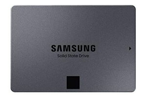 SAMSUNG 870 QVO-Series 2.5�h SATA III Internal SSD Single Unit Version 2TB (MZ-77Q2T0B/AM)