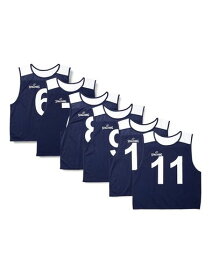 スポルディングビブス6-11(6枚セット)SUB130720ネイビー