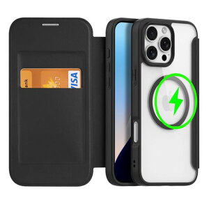JCGOOD iPhone 16 Pro Max �P�[�X �蒠�^ MagSafe�Ή� ��phone 16 Pro Max �P�[�X �蒠 �J�[�h���[ �A�C�t�H�� 16 �v���}�b�N�X �P�[�X �}�O�Z�[�t ���C�����X�[�d�Ή� �J�[�h���� �}�O�l�b�g�� PU�v