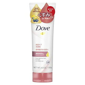 DOVE(ダヴ) ダヴ クリアリニュー 角質 くすみ トーンアップ 洗顔料 130G やさしいフローラルの香り 1個