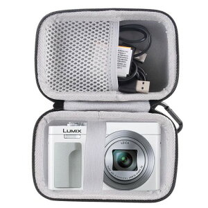WAIYUJP���[�P�[�X�݊��̃p�i�\�j�b�N(Panasonic)LUMIXDC-TZ99DC-TZ95DC-TZ90DMC-TZ85�f�W�^���J�����ی�L�������O���[�P�[�X(�O���[)