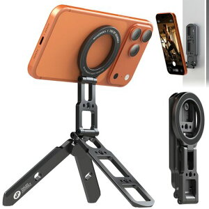 MOSENVKA �X�}�z�O�r �~�j�O�r �X�}�z�z���_�[ MagSafe�p ���C�܂肽���ݎ� �O�r�}�E���g ���y�� �A���~������ ���ʃ}�O�l�b�g �_�u���}�O�l�b�g�}�E���g 360�x��] �X�}�z�X�^���h �}�O�Z�[�c