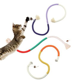 猫玩具噛むおもちゃ歯磨き歯ぎしり棒またたび天然安全噛むスティック歯のクリーニング歯石歯垢除去無害運動不足解消肥満解消ストレス解消(60CM3色)