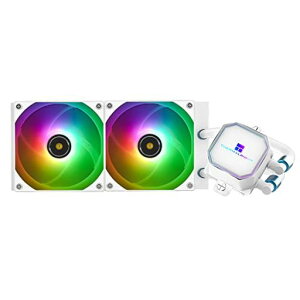 ThermalrightFrozenPrism240WhiteARGBtCPUN[[120mmARGBPWMt@A240dlARs[^[N[[AMD/AM4/AM5INTEL