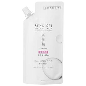 雪肌精 クリアウェルネス (敏感肌用) ピュア コンク SS (つめかえ用) 高保湿 化粧水 毛穴 170ML