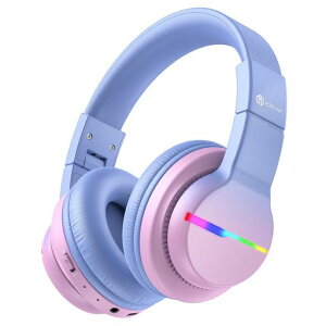 iClever�q���p�w�b�h�t�H��Bluetooth�w�b�h�t�H�����C�����X�L�b�Y�w�b�h�t�H�����ʐ����t��(74/85dBA)45H�v���C�^�C���}�C�N�t���w�Z/�^�u���b�g/PC�p