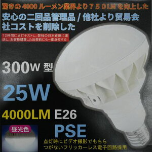 PAR38-IP65-300W�^-25W��4000lm LED�n�C�r�[���d�� ���t�����v �r�[�������v �o���X�g���X���ⓔ��� E26-�����F LED�����`�d�� �ŔA�H��A�q�ɂȂǂ�