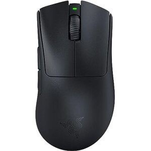 Razer���C�U�[DeathAdderV3Pro�Q�[�~���O�}�E�X���C�����X����63g�̒��y�ʐi�������G���S�m�~�b�N�`��ō��N���X�̐��x��FocusPro30K�I�v�e�B�J���Z���T�[��3����I�v�e�B�J���}�E�X�X�C�b�`