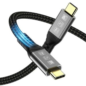 AngusplayThunderbolt4P[u3mUSB-C&USB-C8K}[dP[u40Gbpsf[^]iPhone16/16e/15MacBookAirProiPadPro/AirΉ