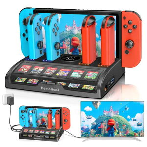 FenolicalSwitch/SwitchOLEDΉhbN[dX^h؂ւSwitchX^h4K/1080PڂTVoHDMIϊ/TV[h/[d[hJoy-Con4䓯ɏ[d\USB
