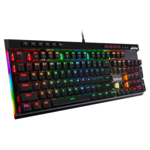 Redragon K580 VATA RGB LED�o�b�N���C�g�t�����J�j�J���Q�[�~���O�L�[�{�[�h|�}�N���L�[&��p���f�B�A�R���g���[���t��|�z�b�g�X���b�v�Ή��\�P�b�g|�I���{�[�h�}�N���^��|�u���[�X�C�b�`