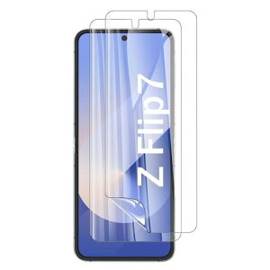 �y2���Z�b�g�zFor Samsung Galaxy Z Flip7 �t�B���� �T���X�� �M�����N�V�[Z �t���b�v7 �ی�t�B���� �ylarfbulroc�zTPU���E���𕂂��Ȃ��E�����ߗ��E�����^�E�w��h�~�E��ʑN�₩�����ׁE�\��t���c
