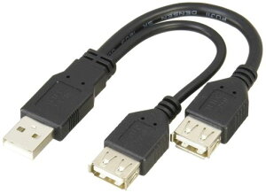 �ϊ����l�f�[�^�]��+�[�d�Ə[�d�݂̂��g������������(Y��)USB�P�[�u��[USBA�E�I�X-USBA�E���X(x2)][��15cmx2]USBA/2