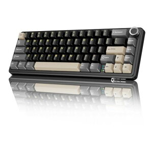 MAMBASNAKE x ATTACK SHARK X66 �Q�[�~���O�L�[�{�[�h 65% ���� 3000mAh �K�X�P�b�g CNC�����m�u RGB ��
