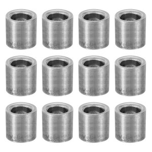 PATIKIL M6�X�`�[���X�y�[�T�[ 24�� ���^���X�y�[�T�[ �X�`�[��6MM ID X 10MM OD X 10MM L �Y�f�|�X�y�[�T�[�X�N�����[�X�^���h�I�t���E���h 1/4IN�܂���M6�X�N�����[�{���g�p