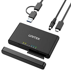 UNITEK 自由自在コピー台 【M.2 PCIE/NVME SSD & SATA HDD/SSD対応】 パソコンなしで丸ごとクローン 2.5/3.5インチ SATA I/II/III対応 HDDデータコピーマシン USB3.2 GEN2 10GBPS