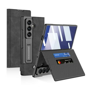 GalaxyZFold7��p�܂肽���ݎ蒠�^���U�[�P�[�X�J�[�h���[�t����̌^�����K���X��360�x�h��X�^���h�@�\�q���W�ی얁�����H�h��360�x�h�샏�C�����X�[�d�Ή��J�o�[�����Y�ی�܂肽���݊��c