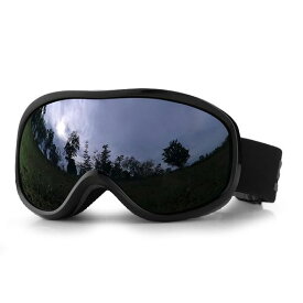 [Lalapala]スノーゴーグルスキーゴーグルスノボゴーグルスノーボードゴーグル180°広視野UV紫外線カットスポーツ用ゴーグルフレームレススポーツゴーグルメガネ対応曇り止め両層レンズ着…