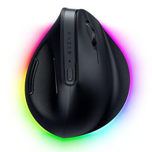 Razer ���C�U�[ Pro Click V2 Vertical Edition �c�^�G���S�m�~�b�N���C�����X�}�E�X 2.4GHz Bluetooth USB-C �����N���b�N�� AI �v�����v�g�}�X�^�[ �ō�Ǝ��Ԃ�Z�k 6�����̃o�b�e���[��������