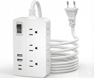 �ϊ��v���OC�^�C�v�؍��R���Z���g�C�O���s�p�ϊ��A�_�v�^�[1.5m�����R�[�h�t��|AC������6��+USB�|�[�g4��(USB-Cx2)|�؍��E�C�^���A�E�X�y�C���E�h�C�c�E�x�g�i���E�t�����X�E�g���R�Ȃǂ̍��c