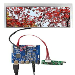 VSDISPLAY 9.1�C���` �𑜓x 822x260 �t�� �f�B�X�v���C LQ091B1LW01 HD USB LCD �R���g���[���[ 360�x��ʉ�]�x��