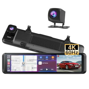 FOXPARK�i���Ńh���C�u���R�[�_�[�~���[�^�J�����Đi��4K12�C���`�yCarplay/AndroidAuto���ڃX�}�z�A�g1�䑽�p�z���ʑO��J�����L�pHDR/WDR�X�[�p�[�Î��@�\�f�W�^���C���i�[�~���[�J�[�i�r