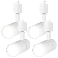 ライティングレール用スポットライト昼白色100W相当 消費電力10W 大光量1000LM,照射角度調節可能 一般家…