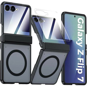 NINKI�K��galaxy z flip7 �P�[�X [SC-55F|SCG35] �yMagSafe�Ή��z ������ �N���A�}�b�g �}�O�l�b�g���� �q���W�ی� PC�t���[�� �j�����p �l�C �w��h�~ �܂��ݎ� ���C�����X�[�d �t���t�B�����t�� ���c