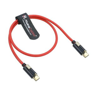 Alvin�fs Cables ���b�N�� USB-C - USB-C �P�[�u�� 4K 60Hz �f���`���EUSB 3.2 10Gbps �����f�[�^�]���EPD���d�Ή� Blackmagic Pyxis ���j�^�[�EURSA Cine EVF