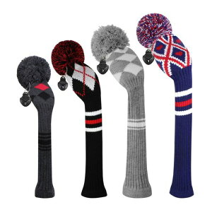 ScottEdward�j�b�g�S���t�w�b�h�J�o�[4�_�Z�b�g����ŁA�h���C�o�[�⃌�[���E�b�Y�ɓK���Ă���A�����O�l�b�N��Pom-Pom�S���t�N���u�w�b�h�J�o�[���t���Ă���A�J���[�o���G�[�V�������c