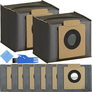 EATBALE �_�X�g�o�b�OEufy�pClean X8 Pro / X10 Pro Omni�|���@�������i�Ή��Z���t�E�G���v�e�B�E�X�e�[�V�����A�����Y4�w��ߑ�e�ʉ��������܍ė��p�\�ȑ|���@���i (8��)