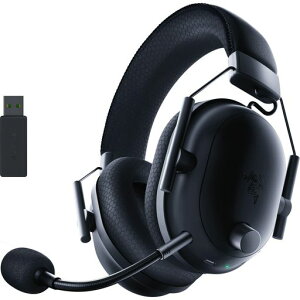 Razer ���C�U�[ BlackShark V2 Pro �A�b�v�O���[�h���f�� ���C�����X�Q�[�~���O�w�b�h�Z�b�g HyperSpeed Wireless 2.4GHz Bluetooth HyperClear�X�[�p�[���C�h�o���h�}�C�N �u���b�N�V���[�N