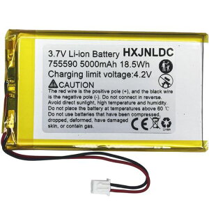 DC 3.7V 5000mah 755590 �[�d�\���`�E���|���}�[�d�rfor DIY 3.7-5 V�d�q���i�A����2���d�r����������