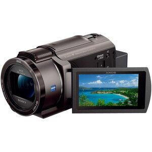 SONY(�\�j�[)4K�r�f�I�J����HandycamFDR-AX45A(2022�N���f��)�u�����Y�u���E�������������[64GB���w�Y�[��20�{��Ԍ��w��u���␳FDR-AX45ATI