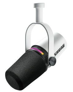 SHURE�V���AMV7+�|�b�h�L���X�g�}�C�N���z���z���C�gMV7+-W:OBS�F�؃_�C�i�~�b�N�}�C�N�J�[�f�B�I�C�h�P��w����USB-CXLR�L���m�C�Y�����z�M�X�g���[�~���OYouTube�^�����R�[�f�B���O���y