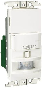 �p�i�\�j�b�N(Panasonic)�M���Z���T�t�����X�C�b�`�ǎ�t�R�X���V���[�Y���C�h212�����E�А�LED��p(���邳�Z���T�E�蓮�X�C�b�`�t)�z���C�gWTK1511W