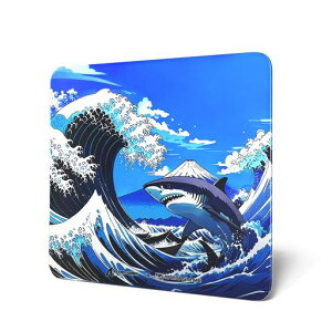 ATTACK SHARK x MAMBASNAKE CM05 �Q�[�~���O�}�E�X�p�b�h �K���X �}�E�X�p�b�h ��^ (�������E�L�E�C�E�Ȃ�)