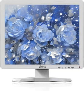 Upinva �z���C�g���j�^�[ 17�C���` 1280x1024 ���o�C�� 175°����p �T�u �f�B�X�v���C �X�s�[�J�[���� �|�[�^�u�� 4:3 HDMI VGA BNC AV���͑Ή� ���l�ڑ� ���{�ꃁ�j���[ VESA�Ή� ���^ �����R���t��