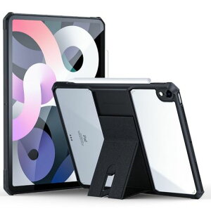 2025/2024iPadAir11�C���`M3/M2�P�[�X�N���A�����X�^���h�t���ϏՌ�iPadAir��5�����4����10.9�C���`�J�o�[�w�ʂ͂ߍ��݃A�C�p�b�hAir5Air4�����J�o�[