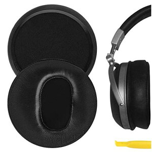 Geekria�C���[�p�b�hElite�݊����p�b�hDENONsAH-D2000D5000D5200D7000D7200D9200�w�b�h�z���ɑΉ��C���p�b�h/�C���[�N�b�V����/�C���[�J�b�v�V�[�v�X�L��(�u���b�N)