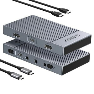 ORICO 4K@60Hz HDMI �L���v�`���[�{�[�h �p�X�X���[�@�\ HDR VRR ����x�� �����]�� �r�f�I�L���v�`���[ �Q�[��/�r�f�I/��c/���C�u�z�M�p �^�� ��ʋ��L Switch PS5/PS4 Xbox Windows MacOS