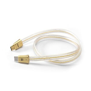 ddHiFi TC19CC �S�[���h �P�[�u�� �f�W�^���M�� OTG ���␻ USB-C - USB-C DAC�P�[�u�� 4�c�p�������݌v(�S�[���h�G�f�B�V����)�A45cm