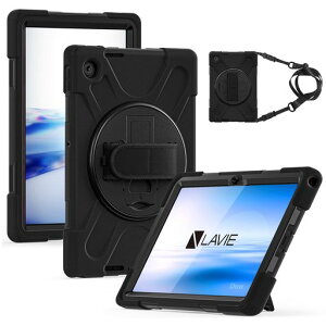 Doo LAVIE Tab Lite TL103KAL �P�[�X LAVIE Tab 10FHD4�Ή� �V�����_�[�P�[�X �ϏՌ� ���u�� �c�u���X�^���h