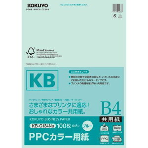 KOKUYOPPC�J���[�p��(���p��)(FSC�F��)B4100����KB-C134NB