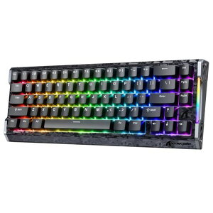 ATTACK SHARK R68HE ���s�b�g�g���K�[ �Q�[�~���O�L�[�{�[�h 8000Hz�Ή� RT0.005mm(Black)